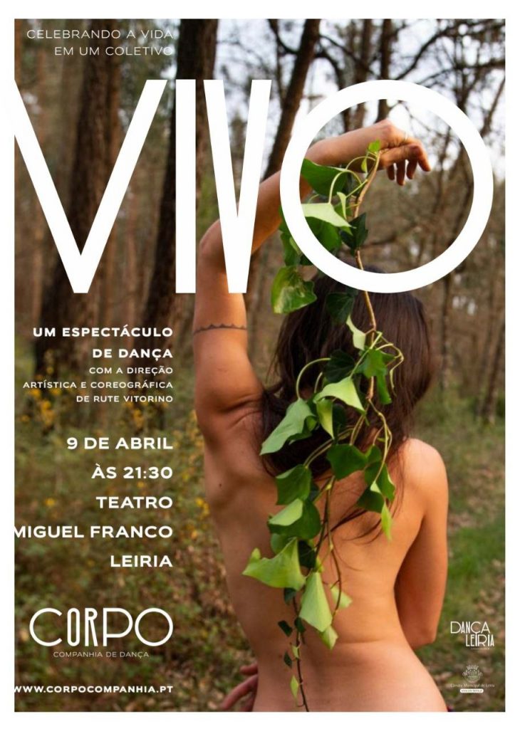 Cartaz Vivo 9 Março no Teatro Miguel Franco - Leiria
